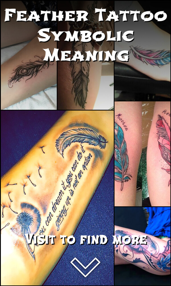 Feather Tattoo Symbolic Meaning
