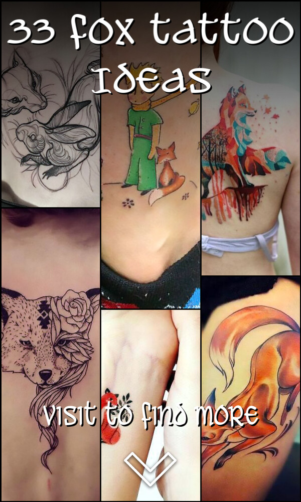 33 Fox Tattoo Ideas