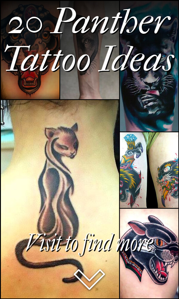 20 Panther Tattoo Ideas