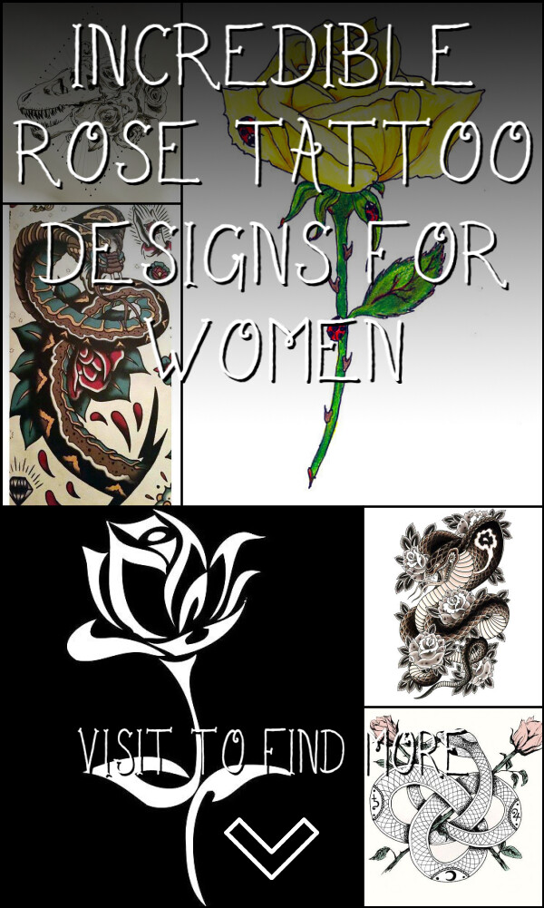 42 Incredible Rose Tattoo Designs for Women