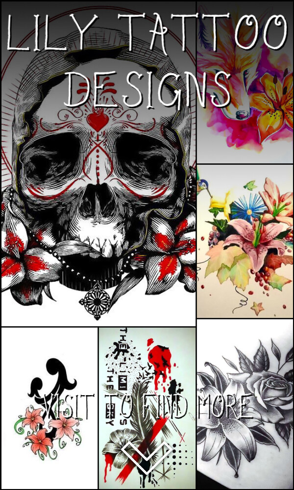 11 Lily Tattoo Designs