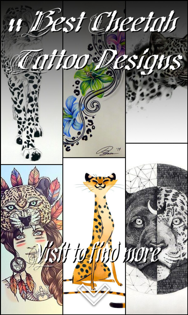 11 Best Cheetah Tattoo Designs