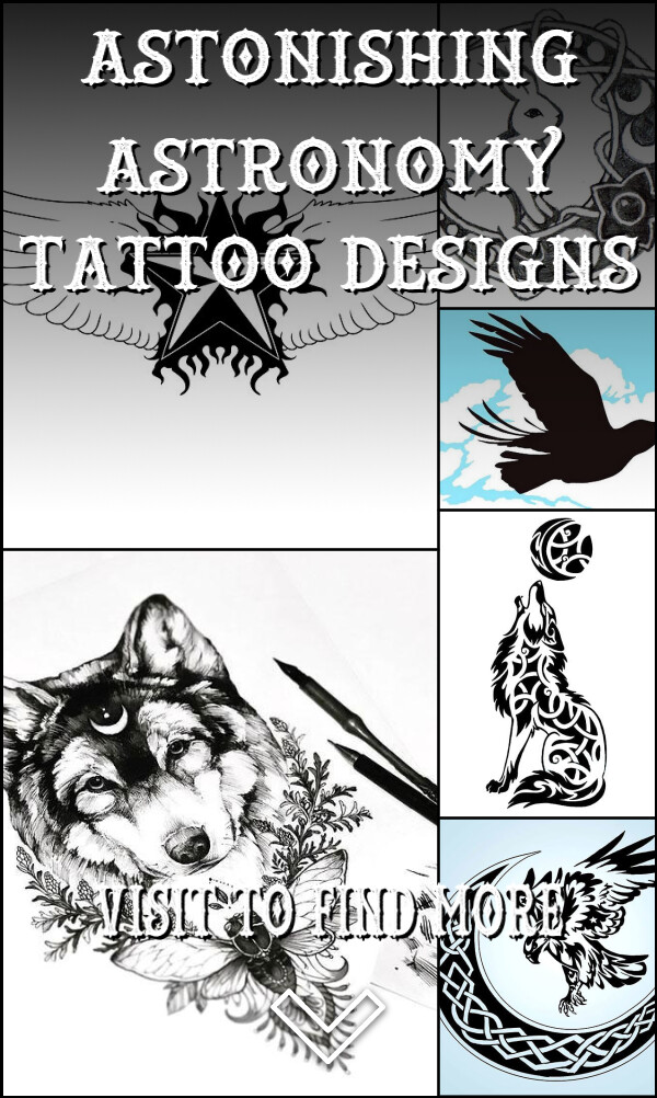 46 Astonishing Astronomy Tattoo Designs