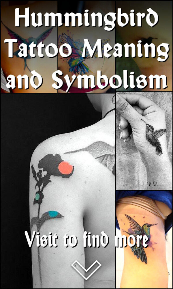 Hummingbird Tattoo Meaning and Symbolism