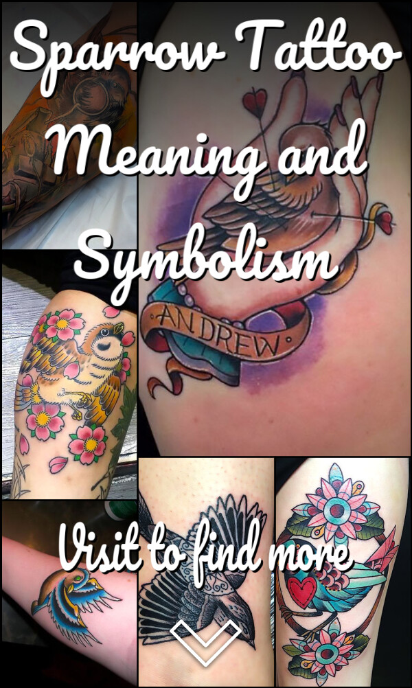 Sparrow Tattoo Meaning and Symbolism