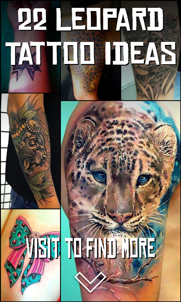 22 Leopard Tattoo Ideas