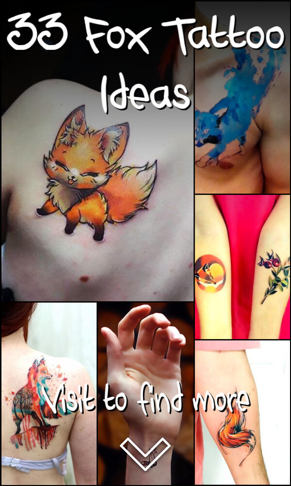 33 Fox Tattoo Ideas