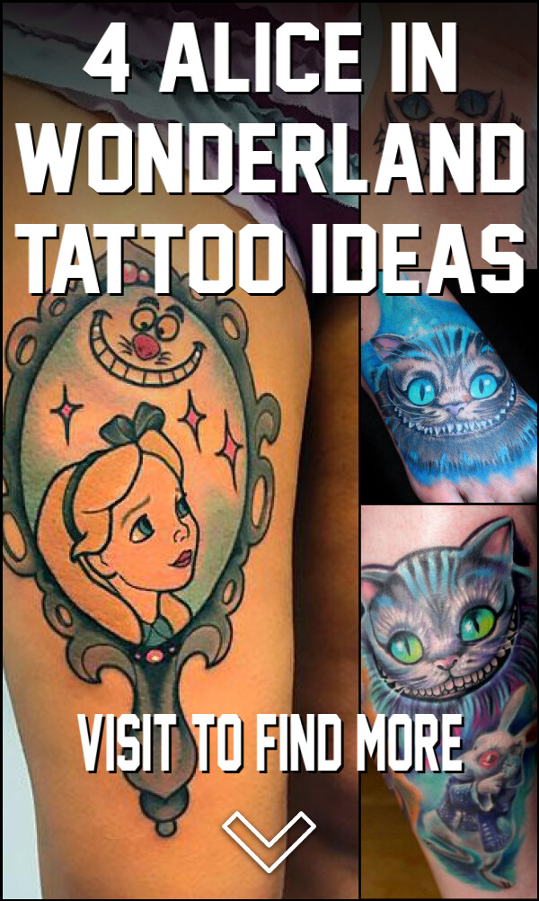 4 Alice in Wonderland Tattoo Ideas