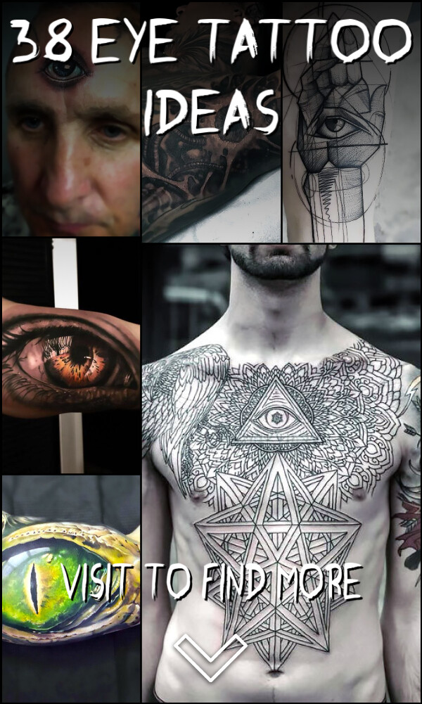 38 Eye Tattoo Ideas