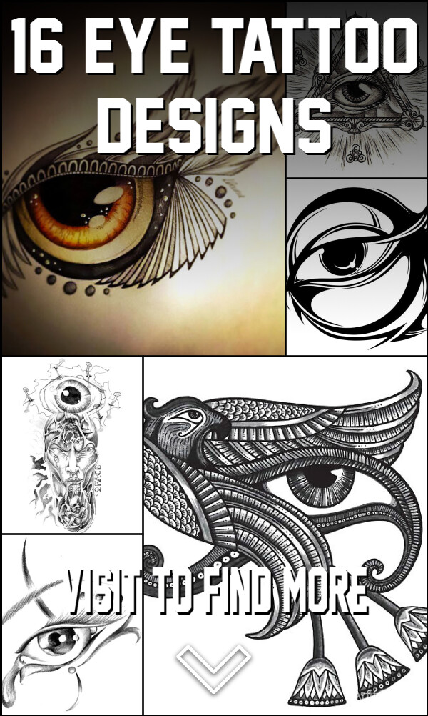 16 Eye Tattoo Designs
