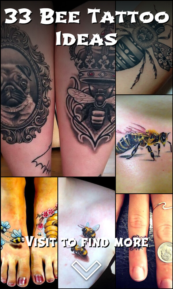 33 Bee Tattoo Ideas