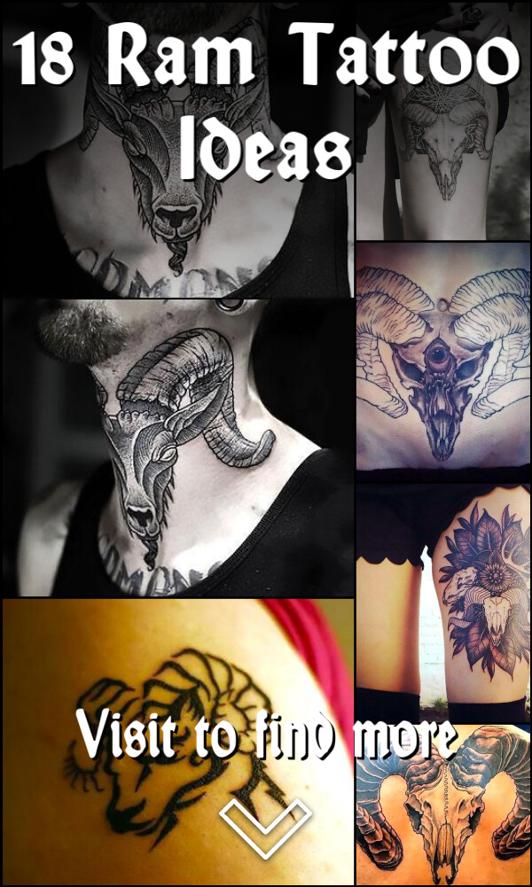 18 Ram Tattoo Ideas