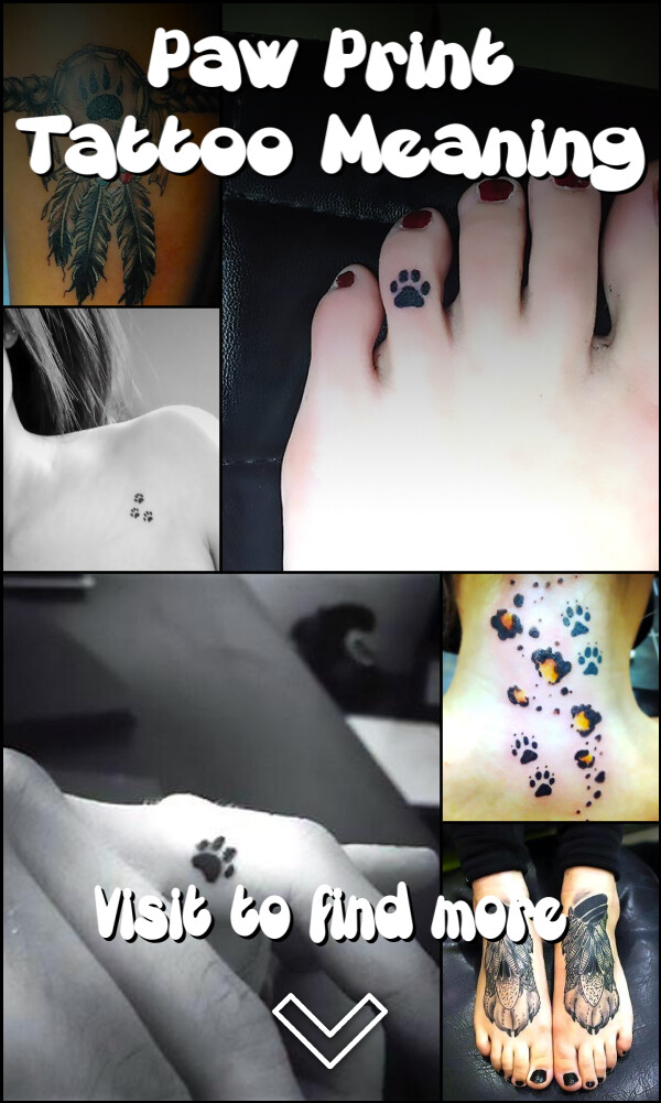 Paw Print Tattoo Meaning