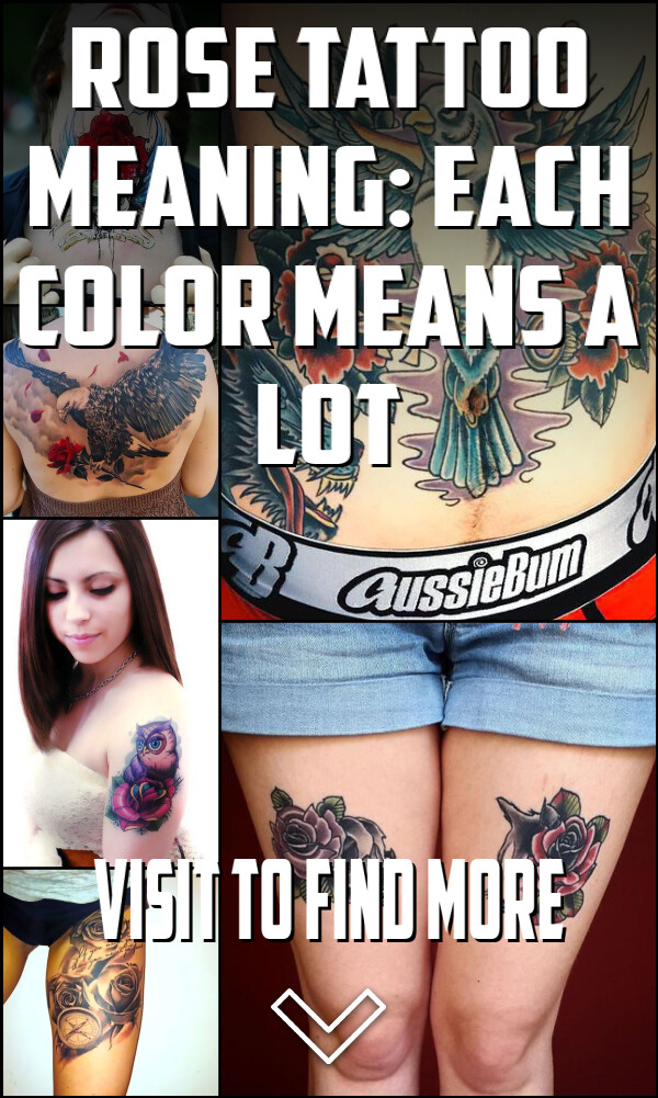 Rose Tattoo Meaning: Each Color Means a Lot