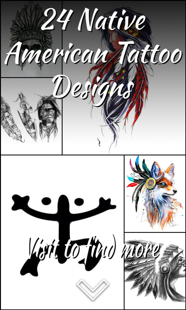 24 Native American Tattoo Designs