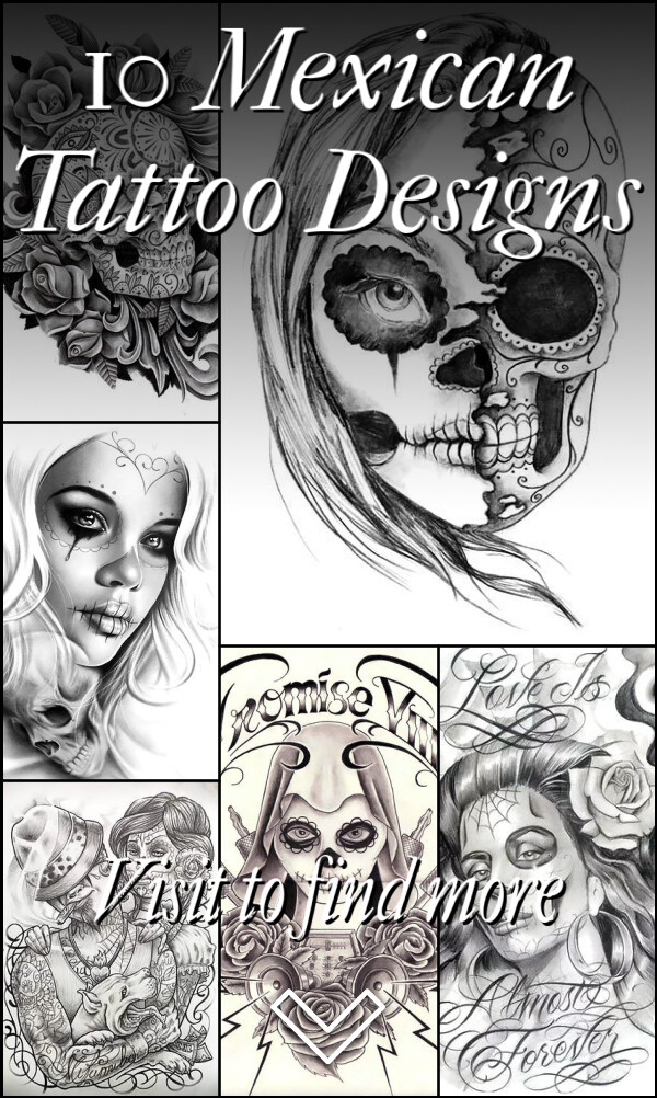 10 Mexican Tattoo Designs