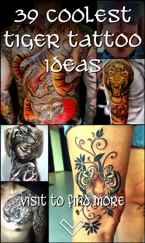 39 Coolest Tiger tattoo ideas