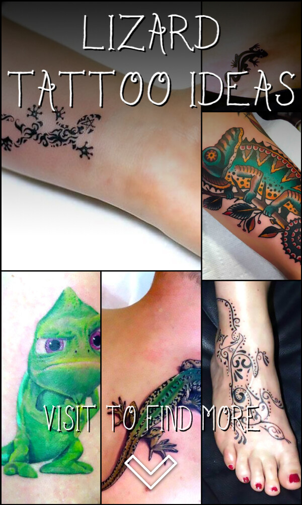 41 Lizard Tattoo Ideas