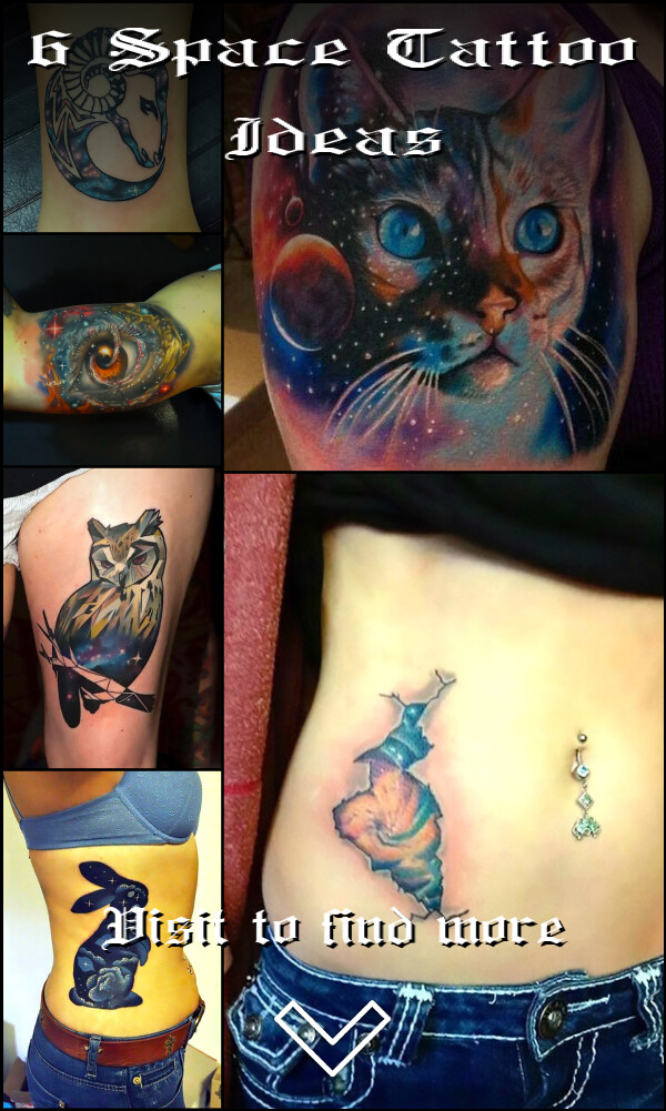6 Space Tattoo Ideas