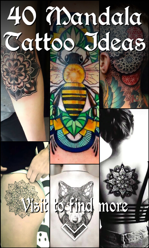 40 Mandala Tattoo Ideas