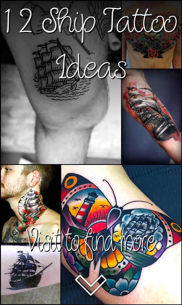 12 Ship Tattoo Ideas