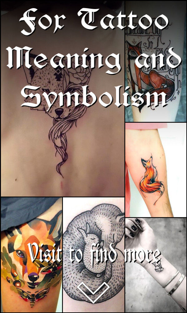 Fox Tattoo Meaning and Symbolism