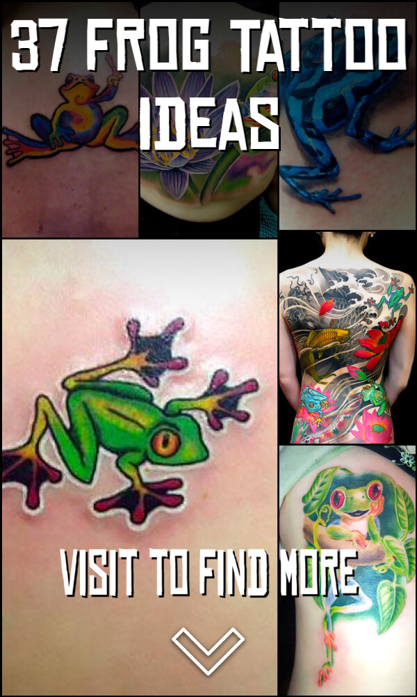 37 Frog Tattoo Ideas