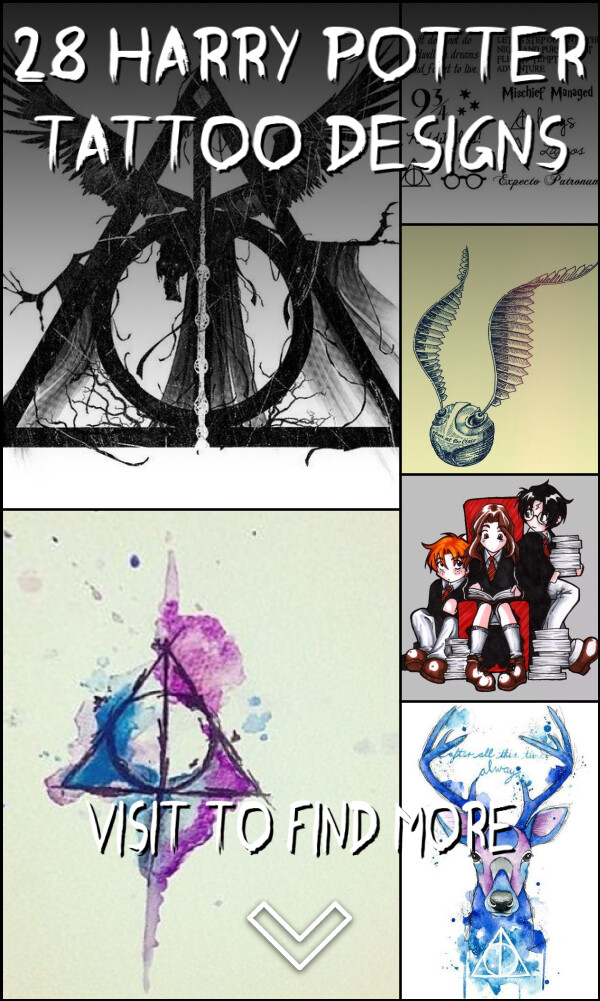28 Harry Potter Tattoo Designs