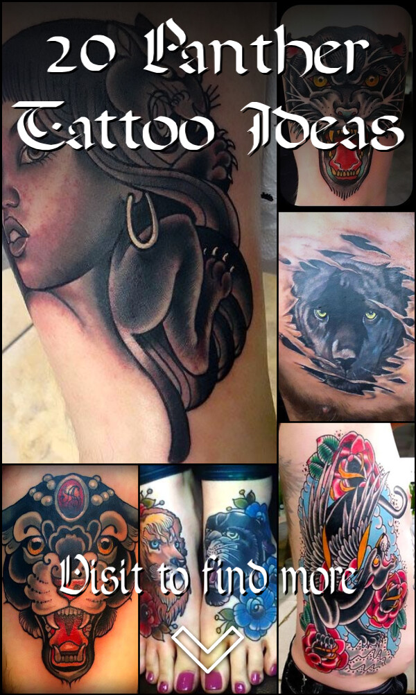 20 Panther Tattoo Ideas