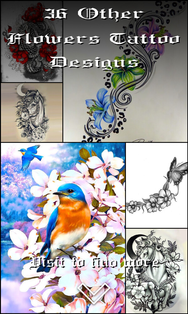 36 Other Flowers Tattoo Designs