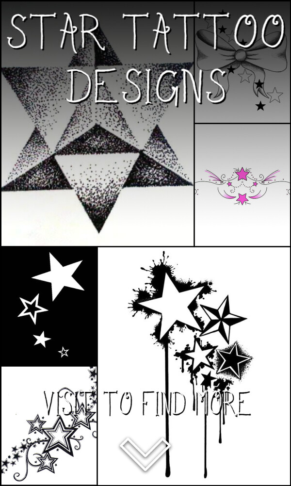 13 Star Tattoo Designs