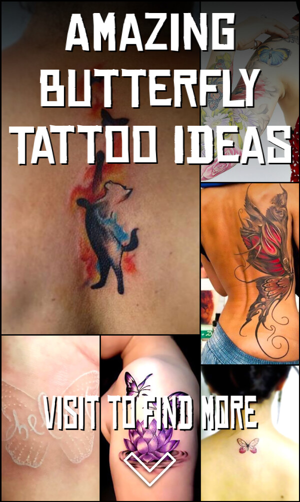 Amazing Butterfly Tattoo Ideas