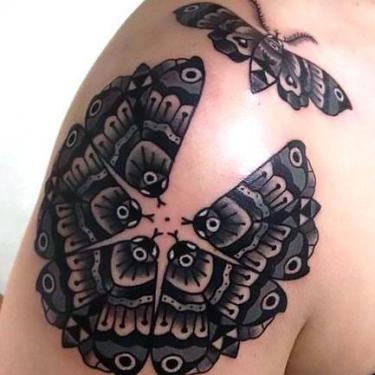 Best Butterflies on Shoulder Tattoo