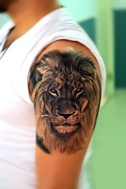 Best Lion Head Tattoo Idea