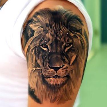 Best Lion Head Tattoo