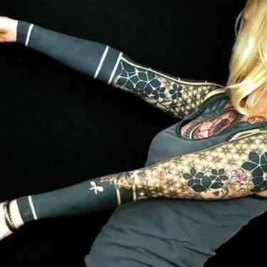 Blackwork Tattoo for Women Tattoo