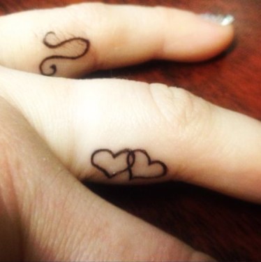 Two Hearts Tattoo