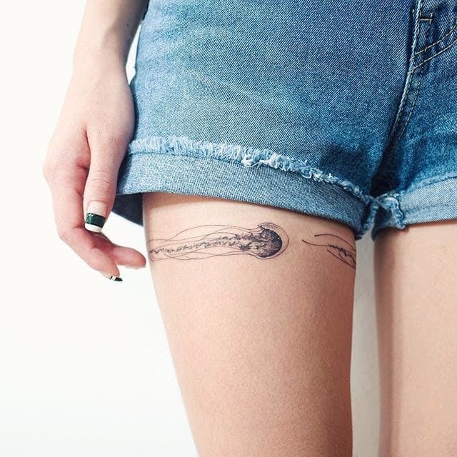 Swift Jellyfish Tattoo Idea