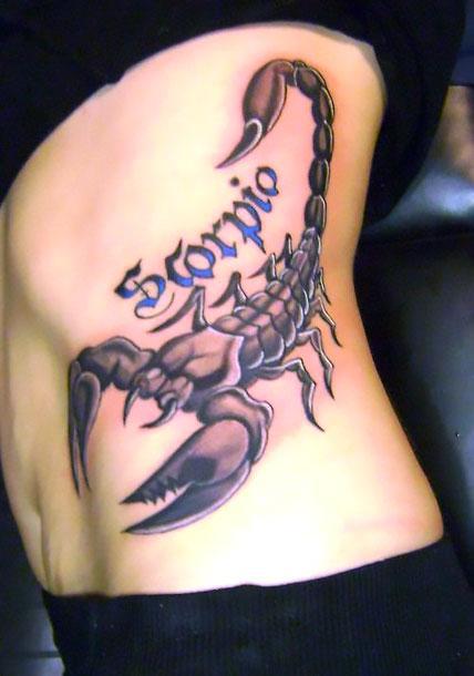 Big Scorpion Tattoo Idea