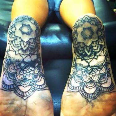 Bottom of Feet Tattoo