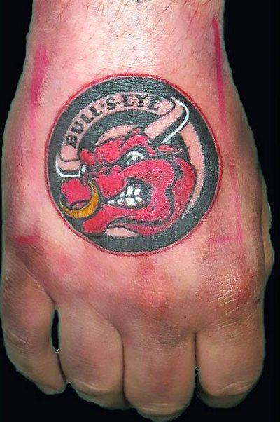 Bulls Eye Tattoo Idea