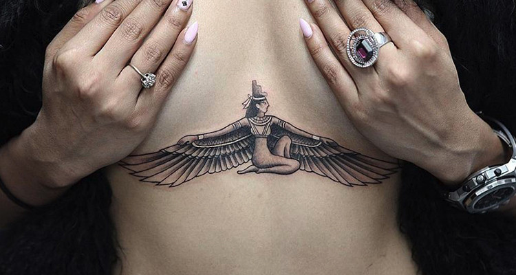 Egyptian Goddess Of Love. Tattoo Idea