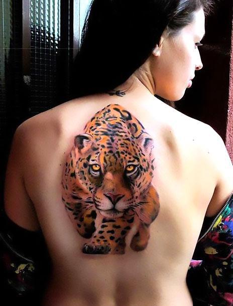 Cheetah Realistic Tattoo Idea