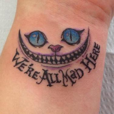 We're All Mad Here Tattoo