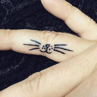 Cat Whiskers Tattoo