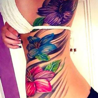 Colorful Tattoo for Girls Tattoo