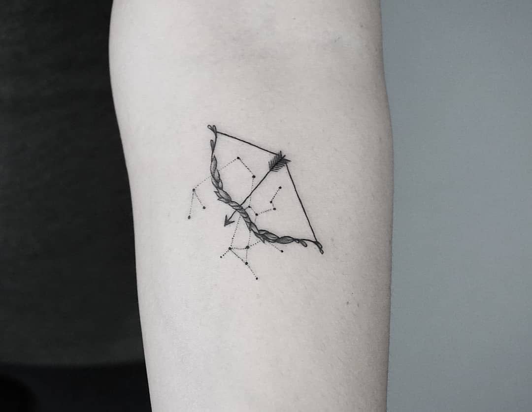 2. Sagittarius Flower Tattoo Meaning - wide 1