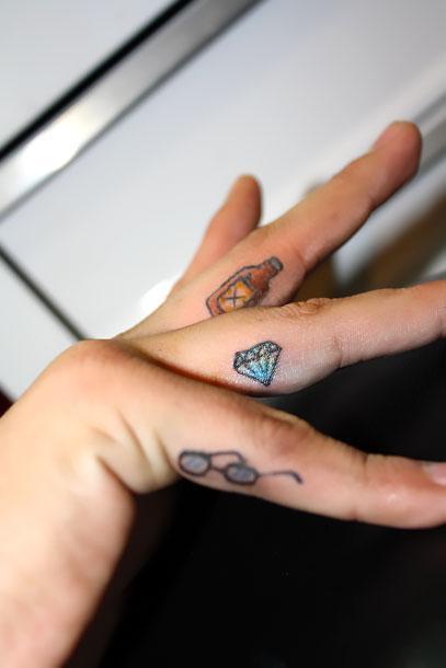 Cool Finger Tattoo Idea