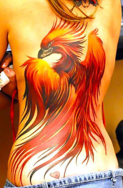 Cool Phoenix Tattoo Idea