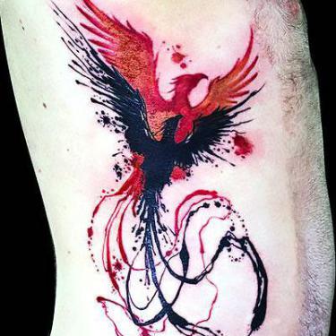 Double Phoenix Tattoo